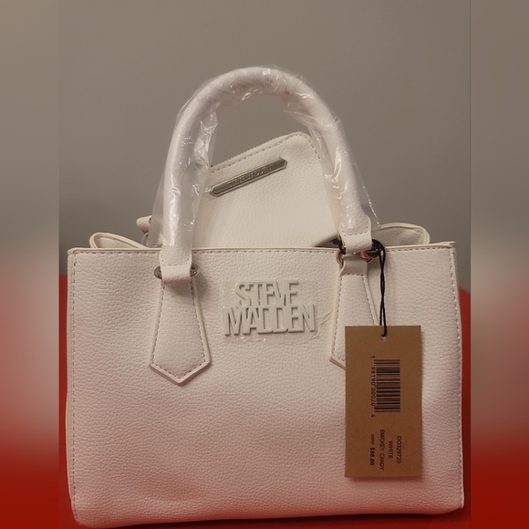 ***FINAL SALE*** Stylish Steve Madden BIMCKEY White Handbag– Elegance! - Picture 5 of 7